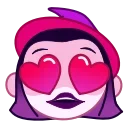 Стикер 8 из набора «The Witch Emoji • @TgSticker»