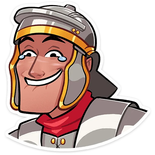 Стикер 5 из набора «Легионер Титус • @TgSticker»