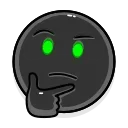 Стикер 2 из набора «Toxic emojis»