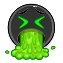 Стикер 13 из набора «Toxic emojis»