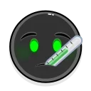 Стикер 20 из набора «Toxic emojis»