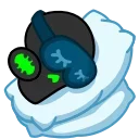 Стикер 17 из набора «Toxic Skull @Stickersey»