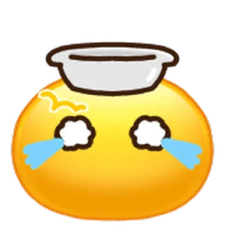 Стикер 16 из набора «Usual Emoji @SbornikStickers»