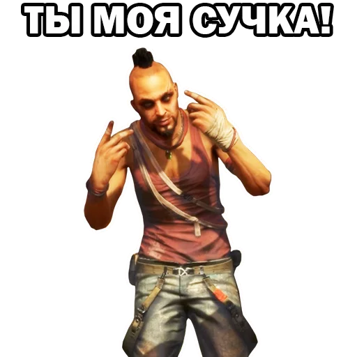 Стикер 13 из набора «Ваас Монтенегро (@yamstickers)»