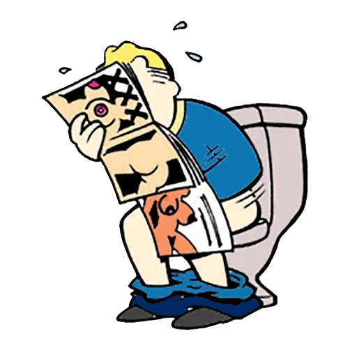 Стикер 17 из набора «Vault boy»