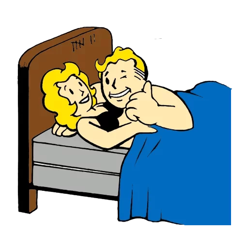 Стикер 6 из набора «Vault boy»