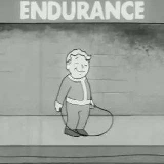 Стикер 13 из набора «Vault Boy @flowwercat»