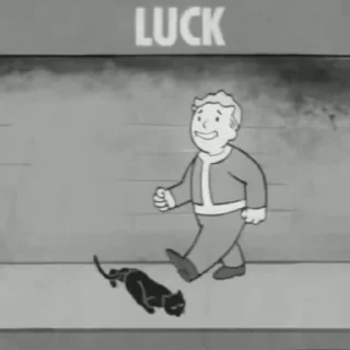 Стикер 17 из набора «Vault Boy @flowwercat»