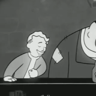Стикер 19 из набора «Vault Boy @flowwercat»