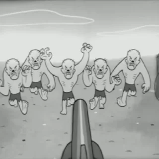 Стикер 9 из набора «Vault Boy @flowwercat»