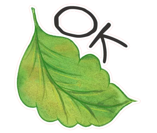 Стикер 13 из набора «Весенняя акварель @TgSticker»
