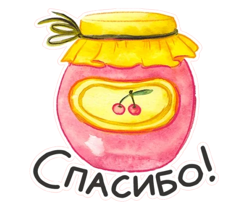 Стикер 4 из набора «Весенняя акварель @TgSticker»