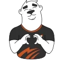 Стикер 7 из набора «Бро из Virtus.prо @TgSticker»