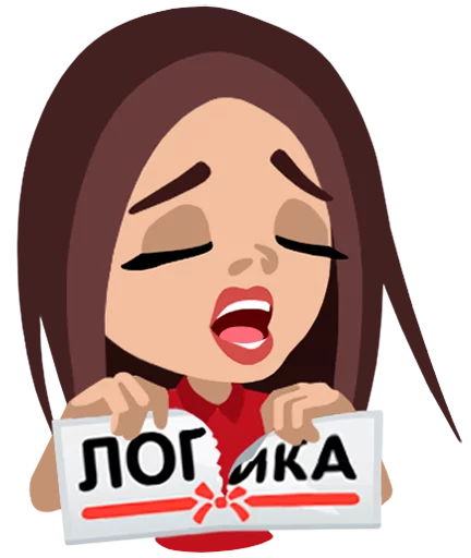 Стикер 15 из набора «FACES!»