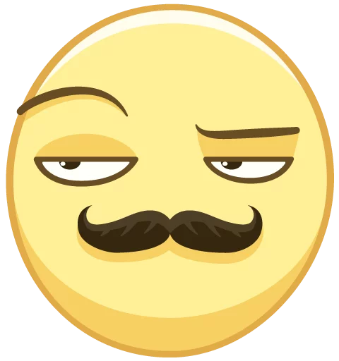 Стикер 20 из набора «smilies»