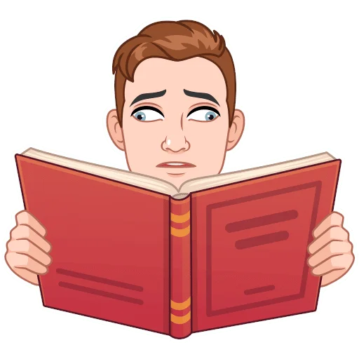 Стикер 12 из набора «Учебный vmoji  @stickers_vk»