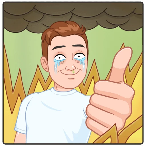 Стикер 18 из набора «Учебный vmoji  @stickers_vk»