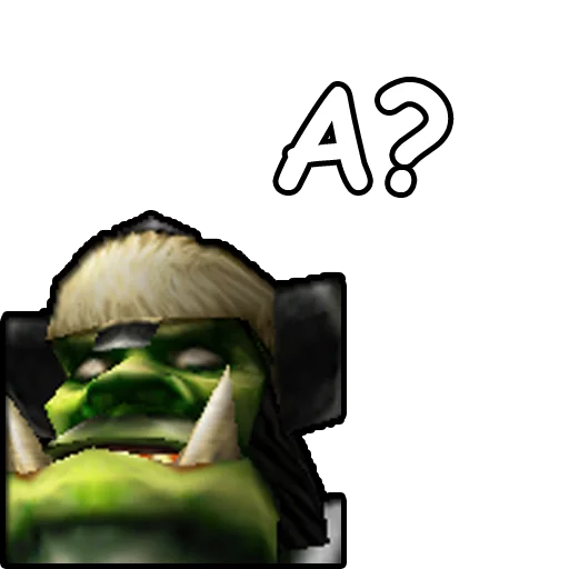 Стикер 7 из набора «WarCraft III: Орда»