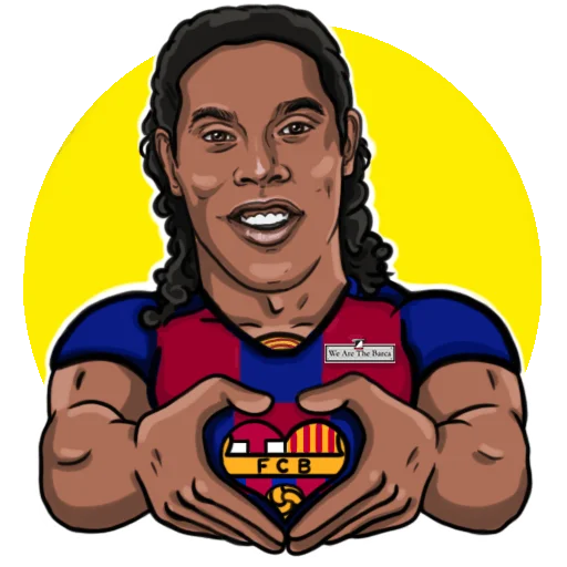 Стикер 20 из набора «ОТ @WEARETHEBARCA С ❤️»