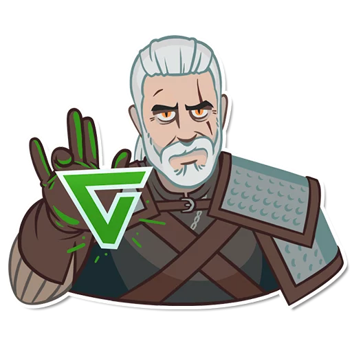 Стикер 1 из набора «witcher_pack»