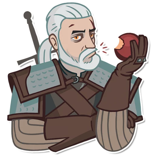 Стикер 4 из набора «witcher_pack»