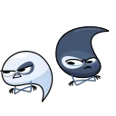Стикер 12 из набора «Yin Yang by @shurmin_jpg»