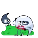 Стикер 16 из набора «Yin Yang by @shurmin_jpg»