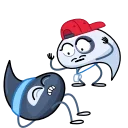 Стикер 6 из набора «Yin Yang by @shurmin_jpg»