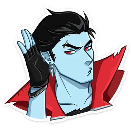 Стикер 14 из набора «Зейн V от @TgSticker»