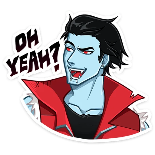 Стикер 6 из набора «Зейн V от @TgSticker»