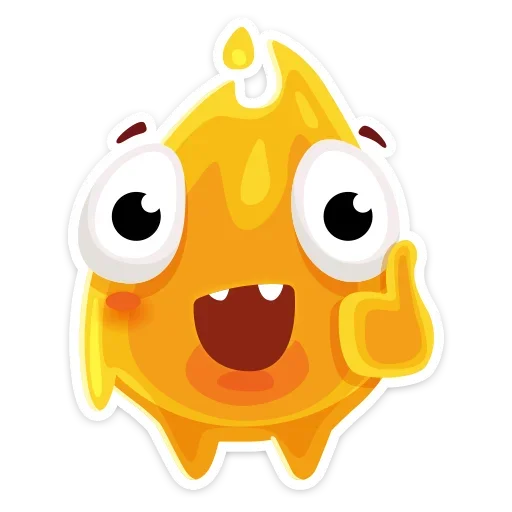 Стикер 3 из набора «Жарик :: @TgSticker»