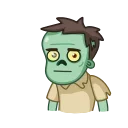 Стикер 15 из набора «Zombie»